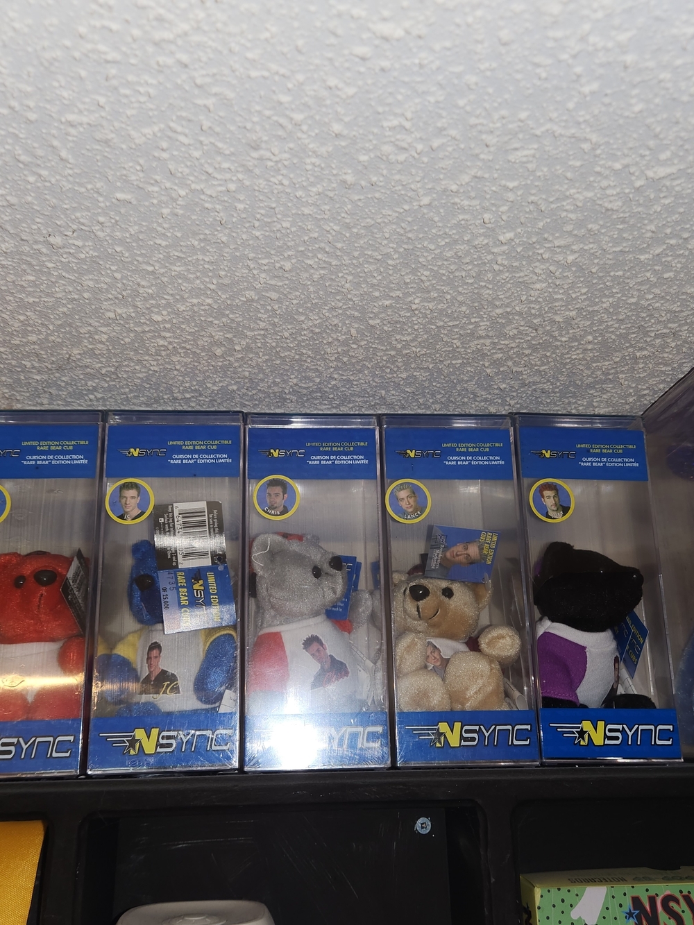 Collectible Plush Bear Nsync & Britney Spears - Assorted Colors